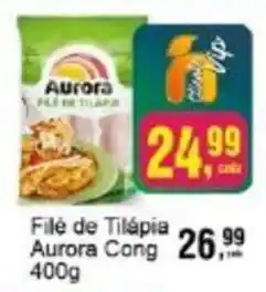 Negreiros Filé de Tilápia Aurora Cong oferta
