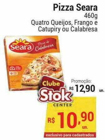 Stok Center Pizza Seara oferta