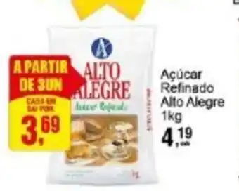 Negreiros Açúcar Refinado Alto Alegre oferta