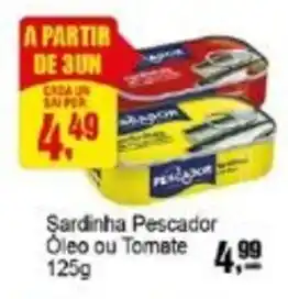 Negreiros Sardinha Pescador Óleo ou Tomate oferta