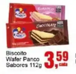 Negreiros Biscoito Wafer Panco Sabores oferta