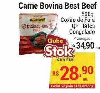 Stok Center Carne Bovina Best Beef oferta