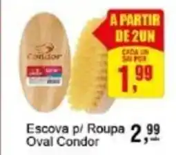 Negreiros Escova p/ Roupa Oval Condor oferta