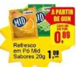 Negreiros Refresco em Pó Mid Sabores oferta