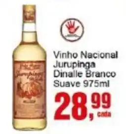 Negreiros Vinho Nacional Jurupinga Dinalle Branco Suave oferta