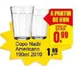 Copo Nadir Americano  2010