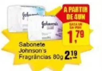 Negreiros Sabonete Johnson's Fragrâncias oferta