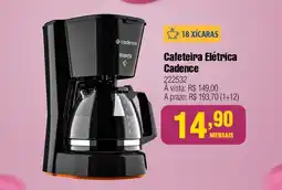 Berlanda Cafeteira Elétrica Cadence oferta