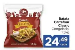 Carrefour Batata Carrefour Classic Congelada, oferta