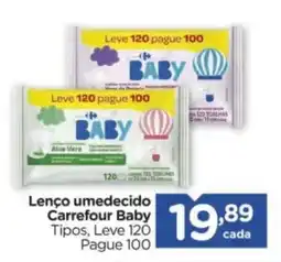 Carrefour Lenço umedecido Carrefour Baby oferta