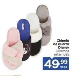 Carrefour Chinelo de quarto Disney oferta