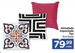 Carrefour Almofada importada Tex Bordada oferta