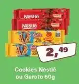 Rede Supermarket Cookies Nestlé ou Garoto 60g oferta