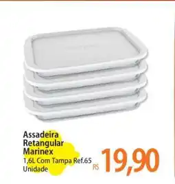 Atacadão Assadeira Retangular Marinex oferta