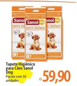 Atacadão Tapete Higiênico para Cães Sanol Dog oferta