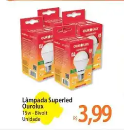 Atacadão Lâmpada Superled Ourolux oferta