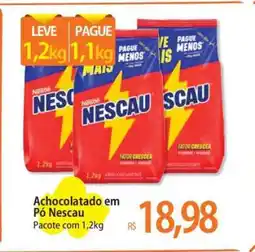 Atacadão Achocolatado em Pó Nescau oferta