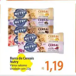 Barra de Cereais Nutry