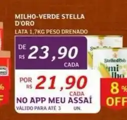 Assaí Atacadista Milho-Verde Stella D'oro oferta