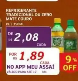Assaí Atacadista Refrigerante Tradicional ou Zero Mate Couro oferta