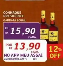 Assaí Atacadista Conhaque Presidente oferta