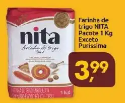 Supermercados Nori Farinha de trigo NITA Pacote Exceto Puríssima oferta