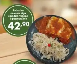Supermercados Nori Talharim na manteiga com filé mignon à parmegiana oferta