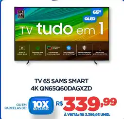 DB Supermercados Tv 65 sams smart 4K QN65Q60DAGXZD oferta