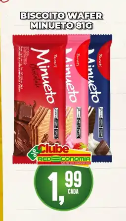 Rede Economia Biscoito wafer minueto oferta