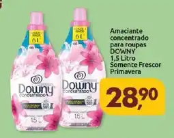 Amaciante concentrado para roupas DOWNY Somente Frescor Primavera