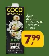 Supermercados Nori Água de coco QUADRADO Tetra Pak oferta