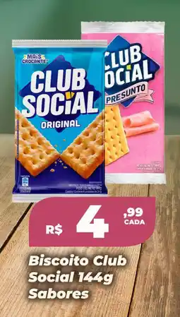 Rede Super Compras Biscoito Club Social Sabores oferta