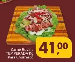 Supermercados Nori Carne Bovina TEMPERADA Para Churrasco oferta