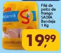 Supermercados Nori Filé de peito de Frango SADIA Bandeja oferta