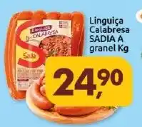 Supermercados Nori Linguiça Calabresa SADIA A granel oferta
