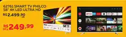Lider Atacadista 62761 smart tv philco 58" 4K LED ULTRA HD oferta