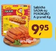 Supermercados Nori Salsicha SADIA OU PERDIGÃO A granel oferta