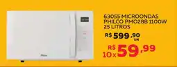 Lider Atacadista 63055 microondas philco pm028b 1100w oferta