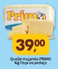Supermercados Nori Queijo muçarela PRIMO Peça ou pedaço oferta