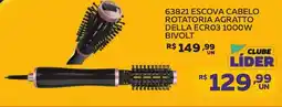 63821 escova cabelo rotatoria agratto della ecr03 1000w bivolt