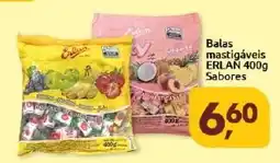 Supermercados Nori Balas mastigáveis ERLAN Sabores oferta