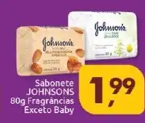 Supermercados Nori Sabonete JOHNSONS Fragrâncias Exceto Baby oferta