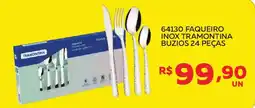 Lider Atacadista 64130 faqueiro inox tramontina buzios oferta