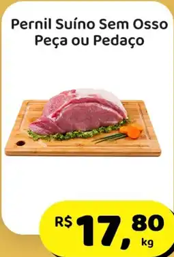 Mineirão Atacarejo Pernil Suíno Sem Osso Peça ou Pedaço oferta