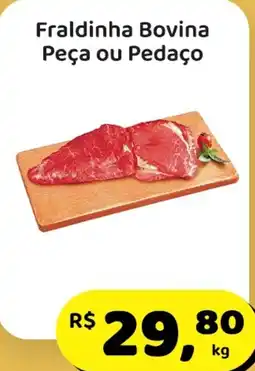 Mineirão Atacarejo Fraldinha Bovina Peça ou Pedaço oferta