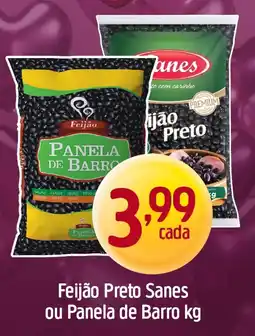 Supermercados Guanabara Feijão Preto Sanes ou Panela de Barro oferta