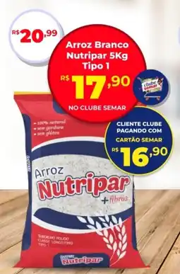 Semar Supermercado Arroz Branco Nutripar Tipo 1 oferta