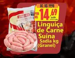Big Supermercados Linguiça de Carne Suína Sadia (Granel) oferta