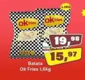 Rede Supermarket Batata Ok Fries 1,5kg oferta