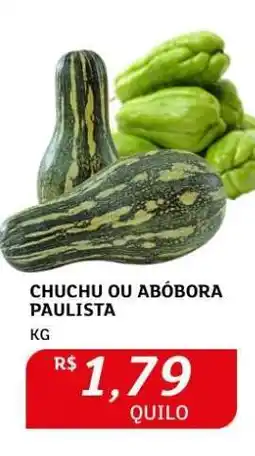 Assaí Atacadista Chuchu ou Abóbora Paulista oferta